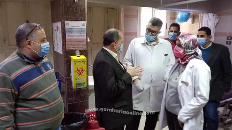 مدير التأمين الصحى يشكل لجنة لتطوير ورفع كفاءة قسم الاورام بمستشفى المبرة بالزقازيق صور