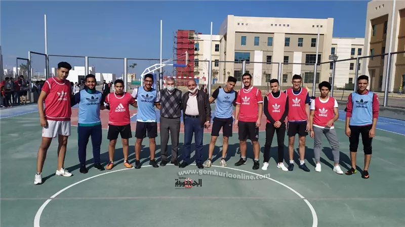 اسبوع رياضي بجامعة العلمين الدولية