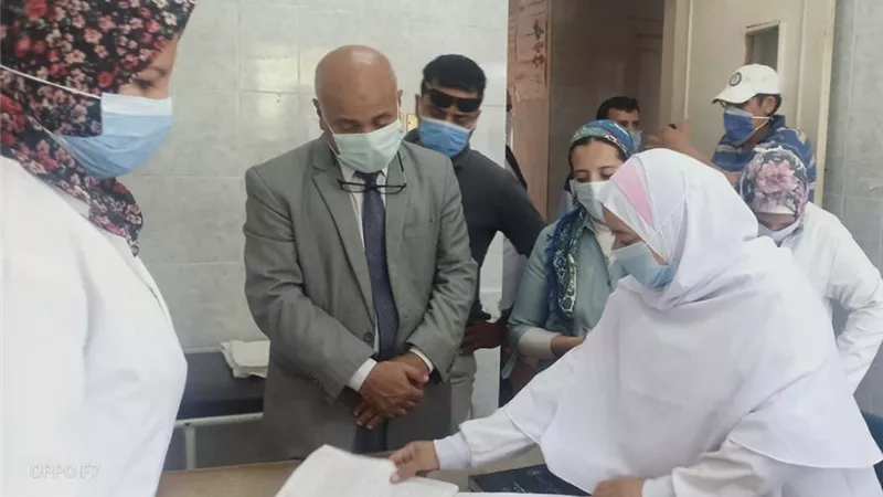 إخلاء مستشفى كفر الزيات العام وتحويله لمستشفى عزل كورنا- صور