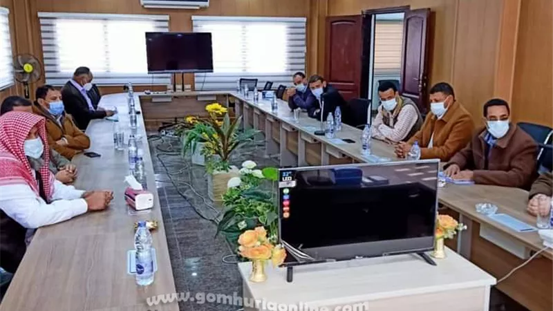 رئيس مركز ومدينة سيوة يبحث سبل تنفيذ الحملة القومية لمكافحة سوسة النخيل