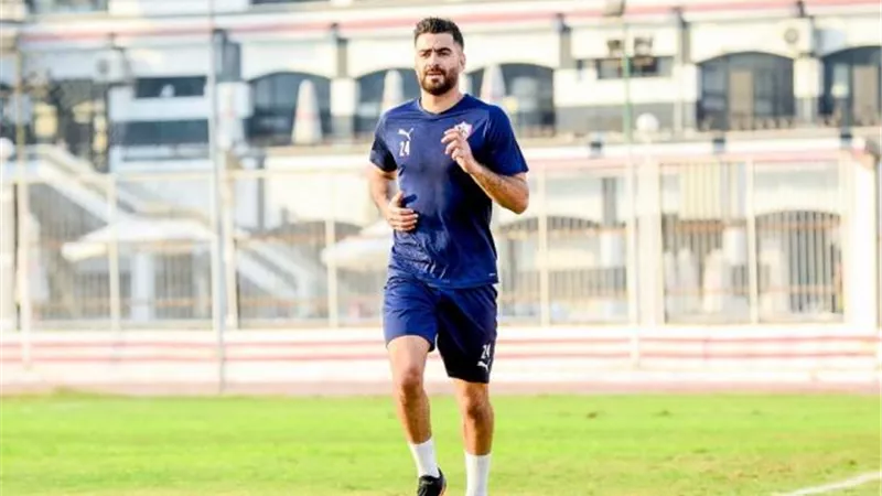 تدريبات إضافية للمثلوثى وبامبو بعد انتهاء مران الزمالك