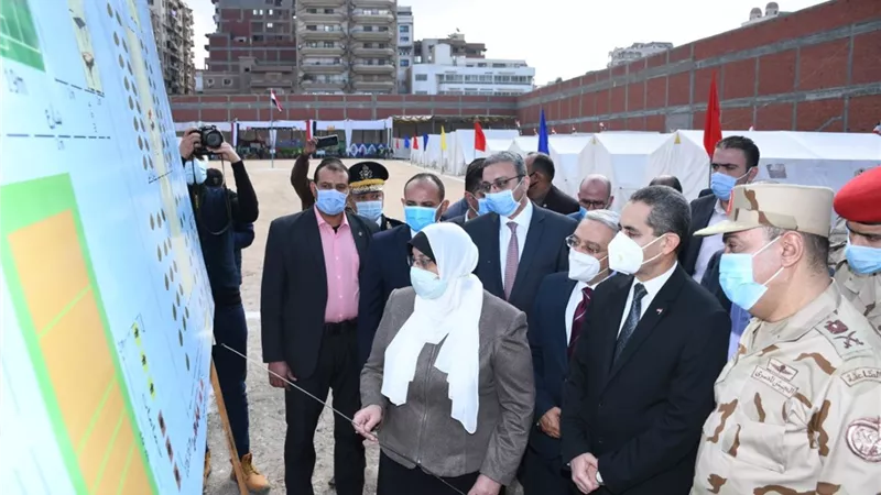 محافظ الغربية يشهدالتدريب العملي صقر ٧٣ لمواجهة الأزمات والكوارث-صور