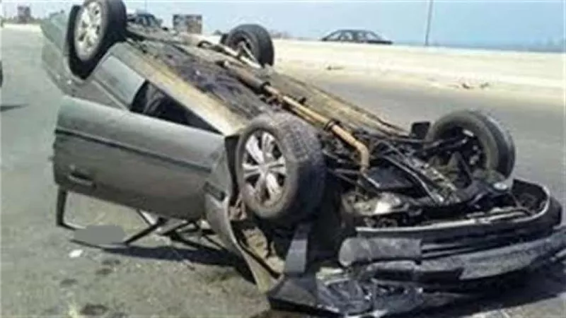 بالأسماء .. مصرع 3 أشخاص فى إنقلاب سيارة ملاكى بالرحمانية