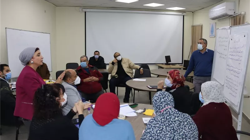 رئيس مياه اسيوط يشارك فى وضع الاستراتيجية لتجديد الرؤية والرسالة والقيم