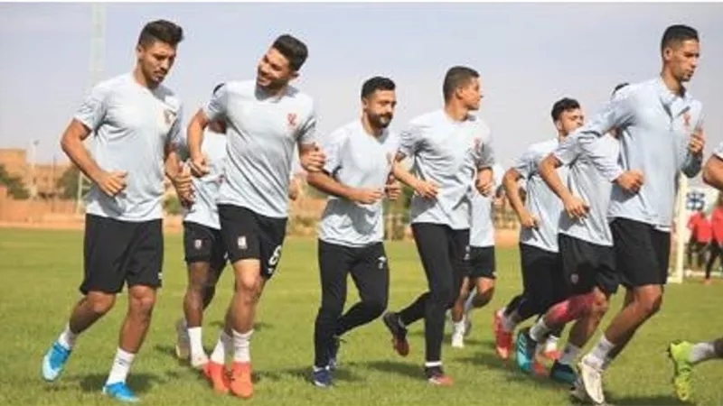 الأهلى يتدرب على العرضيات والضربات الثابتة استعداداً لبطل النيجر