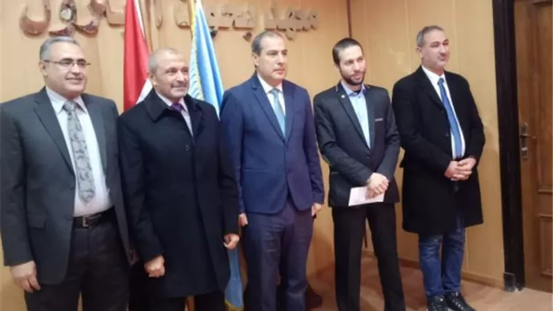 فوز الدكتور محمود فتحى بجائزة احسن بحث على مستوى الاتحاد العربى