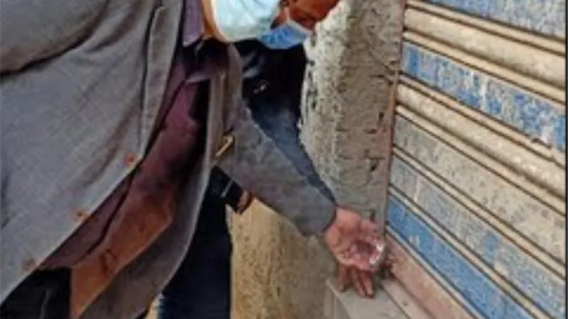 غلق سنتر للدروس الخصوصية بشارع صبرى مهدى بمدينة الزقازيق