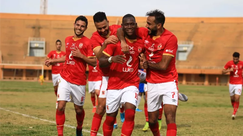 الأهلى يتقدم على بطل النيجر بهدف فى الشوط الأول.. شاهد