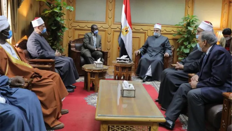 وكيل الأزهر يستقبل وزير الأوقاف السوداني