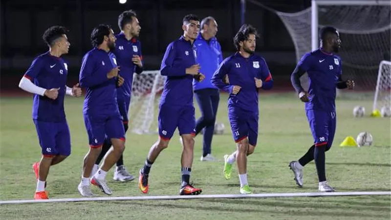 المصري يستأنف تدريباته استعدادا لمواجهة المقاصة