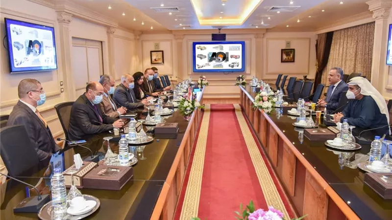 التراس يشيد بقوة ومتانة العلاقات المصرية الإماراتية فى كافة القطاعات