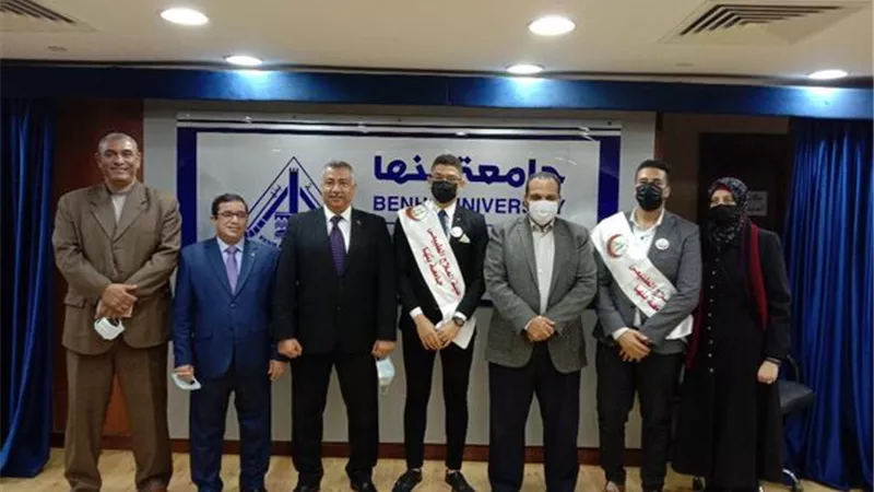 الرفاعى رئيسا لاتحاد طلاب جامعة بنها