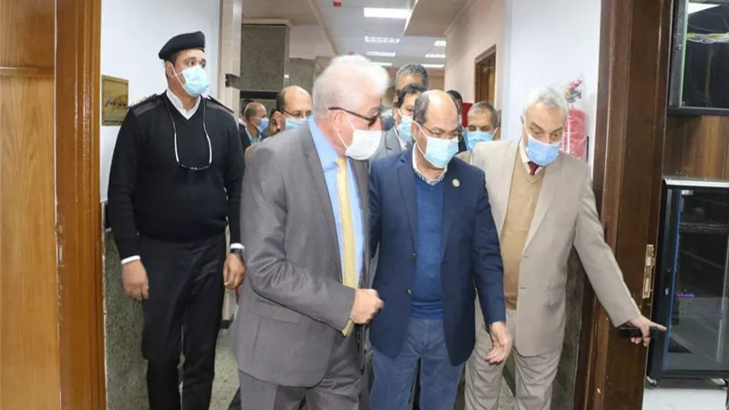 معيط وفوده يفتتحان أعمال التطوير المديرية المالية بطور سبناء.. غدا