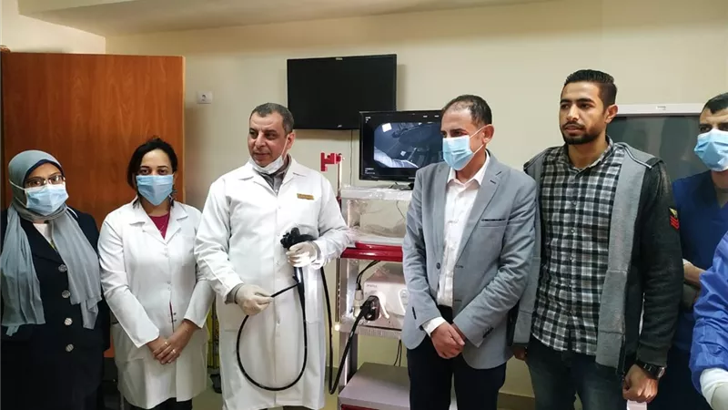 رفع كفاءة الاجهزة الطبية بمستشفى بنى سويف التخصصى