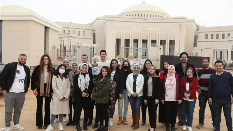وزارة الدولة للإعلام تنظم زيارة لشباب الجامعات للعاصمة الإدارية الجديدة