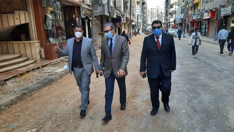 مشروعات للرصف وتطوير المناطق العشوائية ب٢٦٠ مليون جنيه بثان طنطا-صور