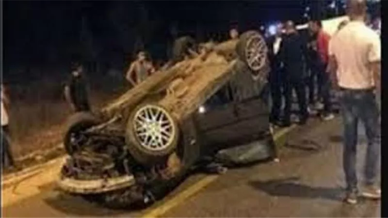 مصرع شخصين وإصابة اخر في إنقلاب سيارة ملاكي بسوهاج