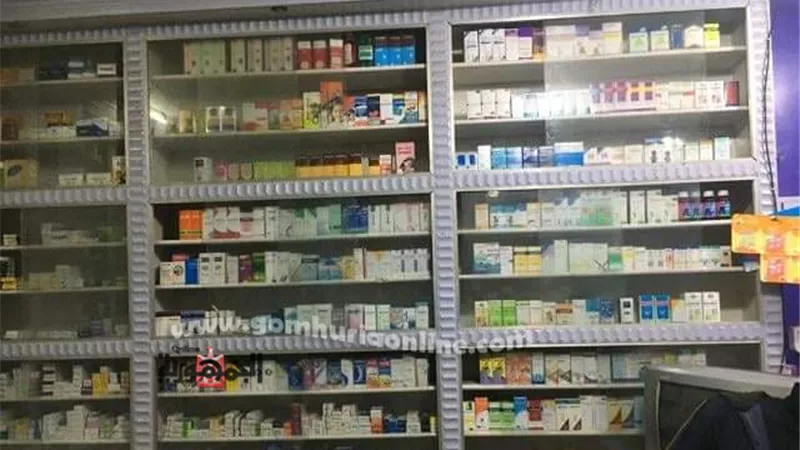 غلق وتشميع مخزن أدوية بدون ترخيص وضبط ١١٥٥١ صنف دواء مخالف بفاقوس والحسينية