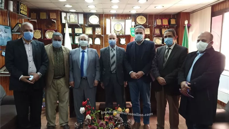 وكيل وزارة الصحة يجتمع بأساتذة من جامعة الزقازيق متطوعين لدعم القطاع الصحي بالشرقية