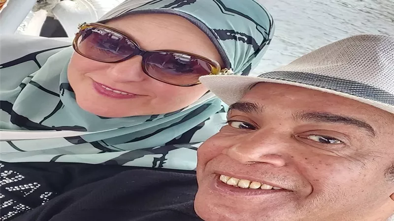 أول ظهور لزوجة سليمان عيد.. ورسالة رومانسية من الفنان لها