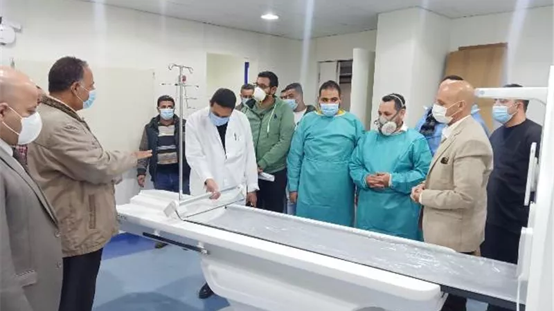بحضور النواب.. مسعود يتابع أعمال التطوير بمستشفي منيا القمح