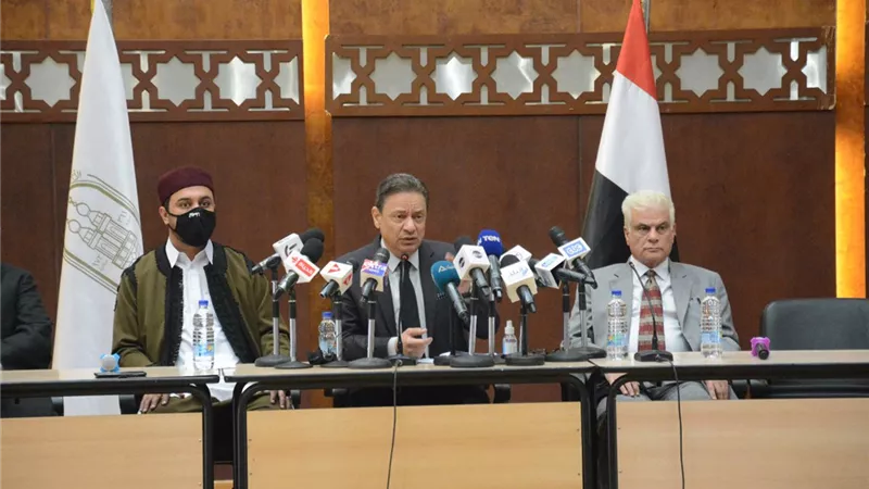 رئيس المجلس الأعلى للإعلام : المخاطر التي تواجه مصر هي نفسها التي تواجه ليبيا...صور