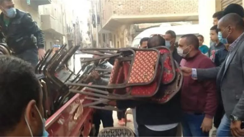 غلق 4 مراكز للدروس الخصوصية و 6 مقاهي مخالفة تقدم الشيشه بمركز ومدينة أوسيم.