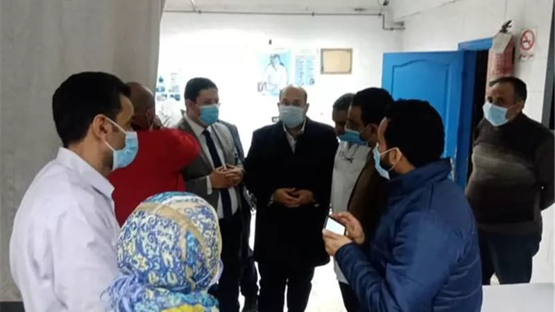 جولة ميدانية لنائب محافظ الجيزة علي مستشفيات أم المصريين العام وأمبابه العام والتحرير العام
