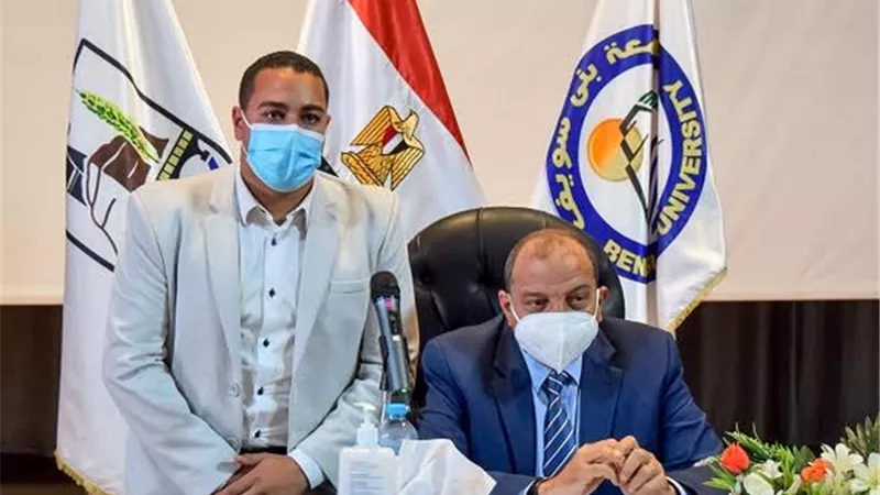 اجتماع دوري مع رؤساء اتحاد كليات بنى سويف