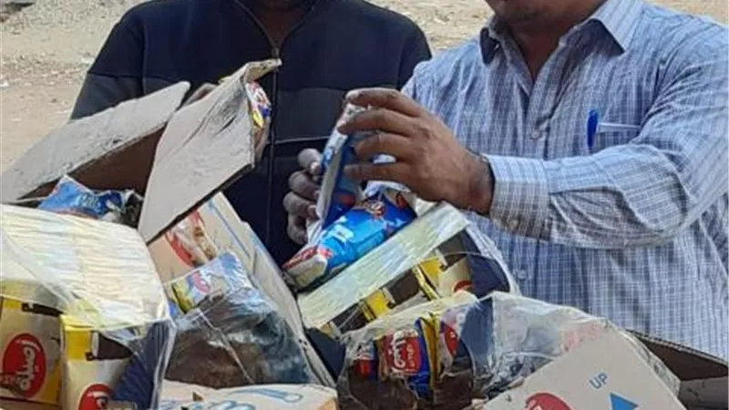 ضبط 750 كيلو سلع منتهية الصلاحية فى حملة تموينية بالأقصر