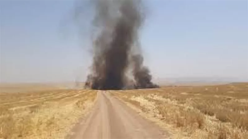 القوات العراقية تفجر حقل ألغام من مخلفات داعش شمالى البلاد