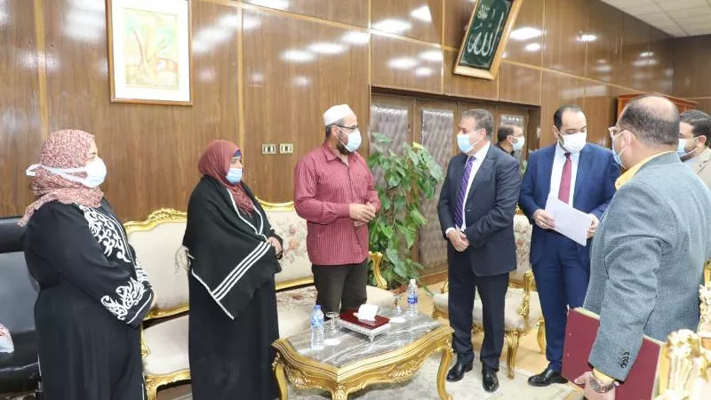 محافظ المنوفية : تسديد جدية التصالح لعدد من الحالات الغير قادرة ضمن مبادرة التصالح حياة