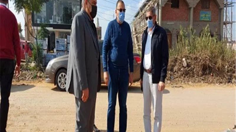 تغطية ورصف خليج ابوحاكم لخلق محور مرورى جديد بالشرقية