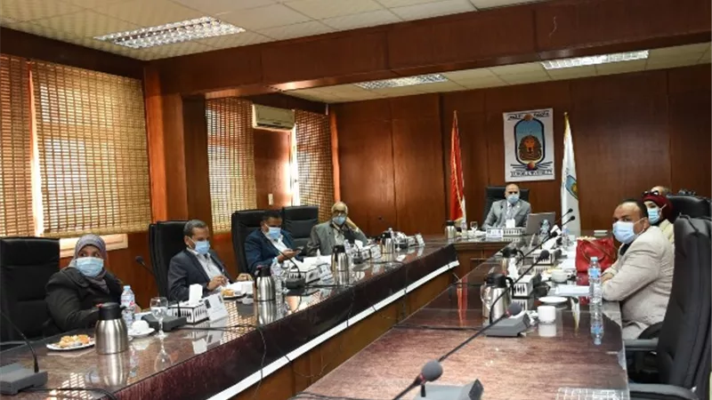انعقاد الجلسة العشرين لمجلس جامعة الأقصر