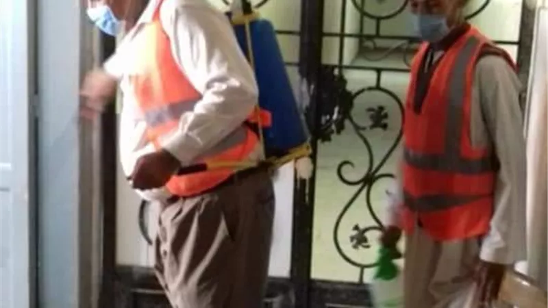 استكمال حملة التطهير والتعقيم بشمال سيناء لليوم الثانى