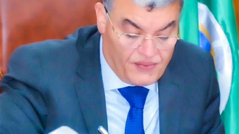 محافظ المنيا يهنئ الرئيس بالعام الجديد
