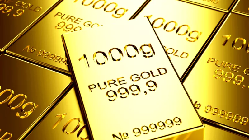 ارتفاع الذهب مع تراجع الدولار الأمريكي
