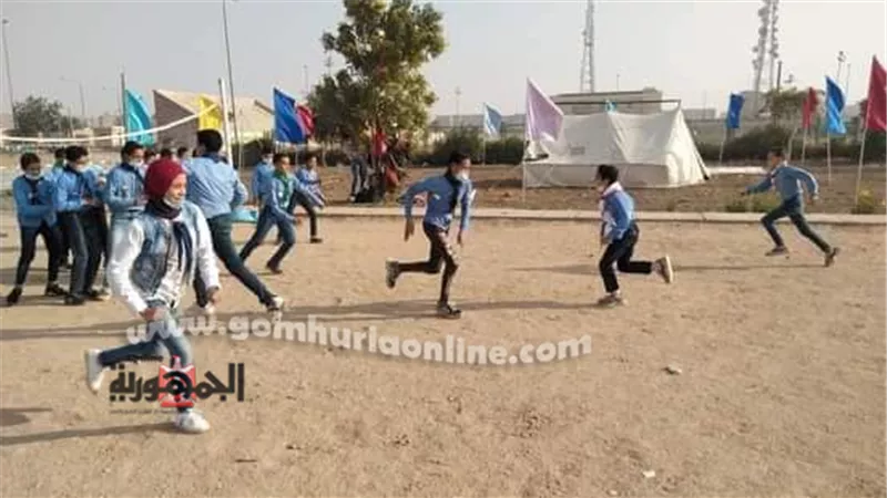 معسكر كشفى بمركز شباب بنى سويف