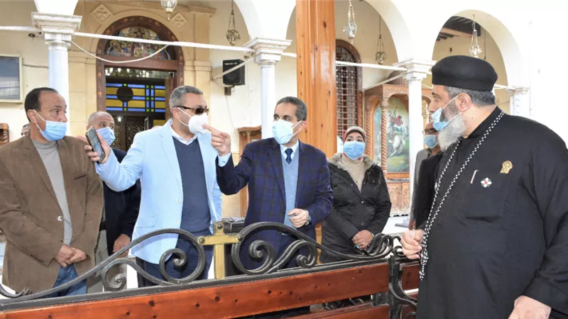 محافظ الغربية :إنهاء مسار العائلة المقدسة بسمنود نقلة حضارية وتاريخية-صور