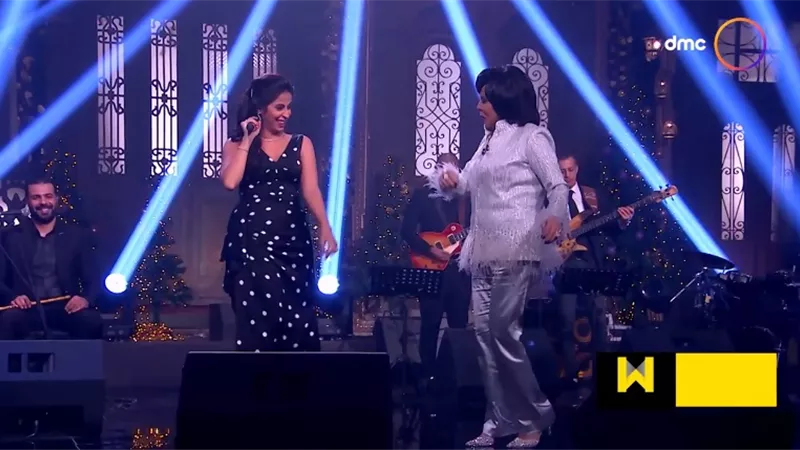 روبى تشعل ليلة راس السنة.. فيديو