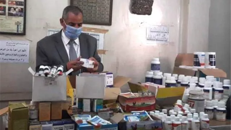 بيطرى الشرقية يضبط 761 عبوة دواء مخالف فى حملات تفتيشية فى المراكز.. بالصور