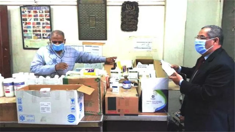 ضبط 761 عبوة دوائية بيطرية منتهية الصلاحية بالشرقية