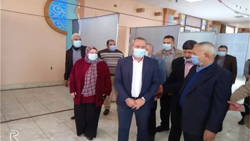 وكيل الصحة بالدقهلية تفقد الخدمات المقدمة لمصابى كورونا فى مستشفى شربين.. بالصور