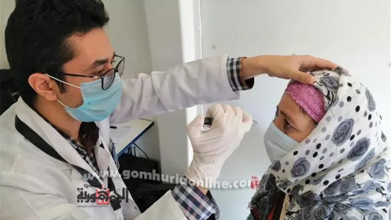 توقيع الكشف الطبى بالمجان على ١٧٠٠ مواطن بقري دمياط