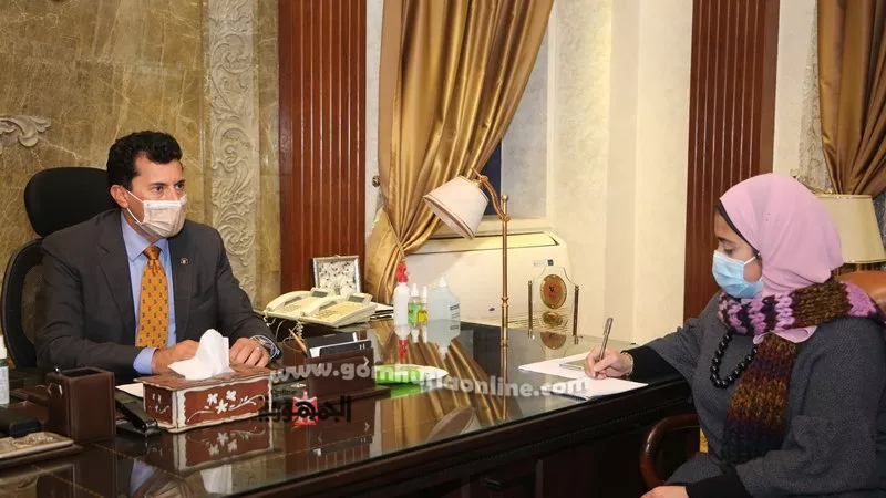 التوظيف وإكتشاف المواهب.. وزير الشباب يكشف للجمهورية أون لاين خطة عام 2021..فيديو
