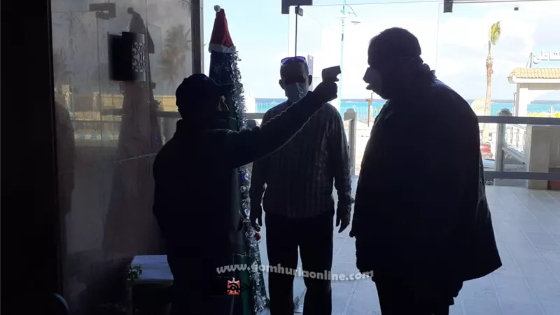 مطروح بلا مخالفات في اول ايام قرار تطبيق الكمامه