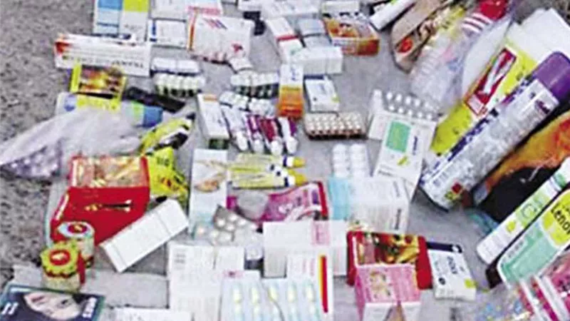 ضبط أدوية منتهية الصلاحية وضبط أدوية مهربة بدمياط
