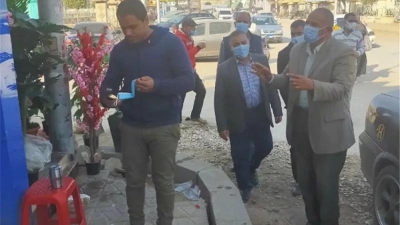 الوحدة المحلية ببني سويف تكثف حملاتها ضد كورونا