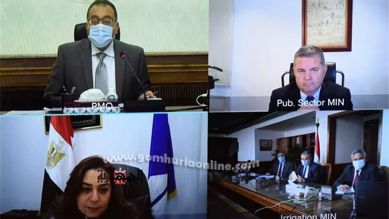 محافظ دمياط تشارك اجتماع مجلس الوزراء لمتابعة موقف عدد من مشروعات الإسكان بالمحافظة