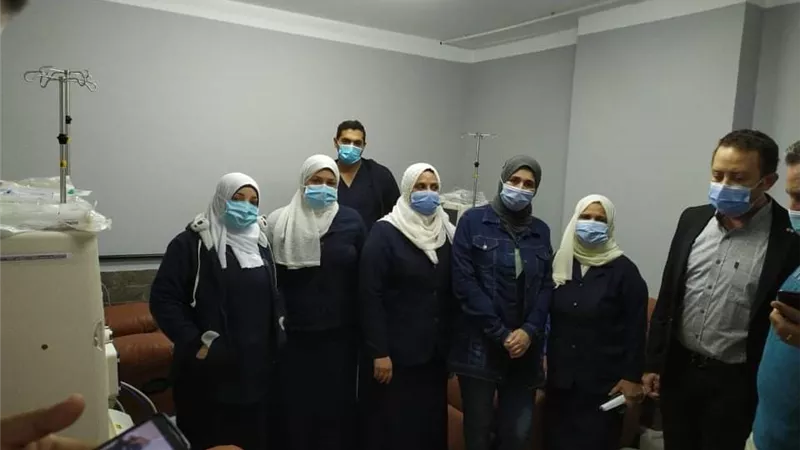 بدء العمل الفعلي بوحدة الغسيل الكلوي بطور سيناء